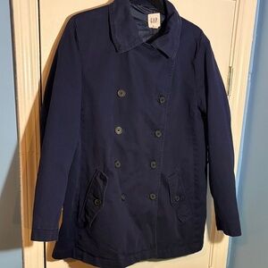GAP Men's Deep Blue Peacoat